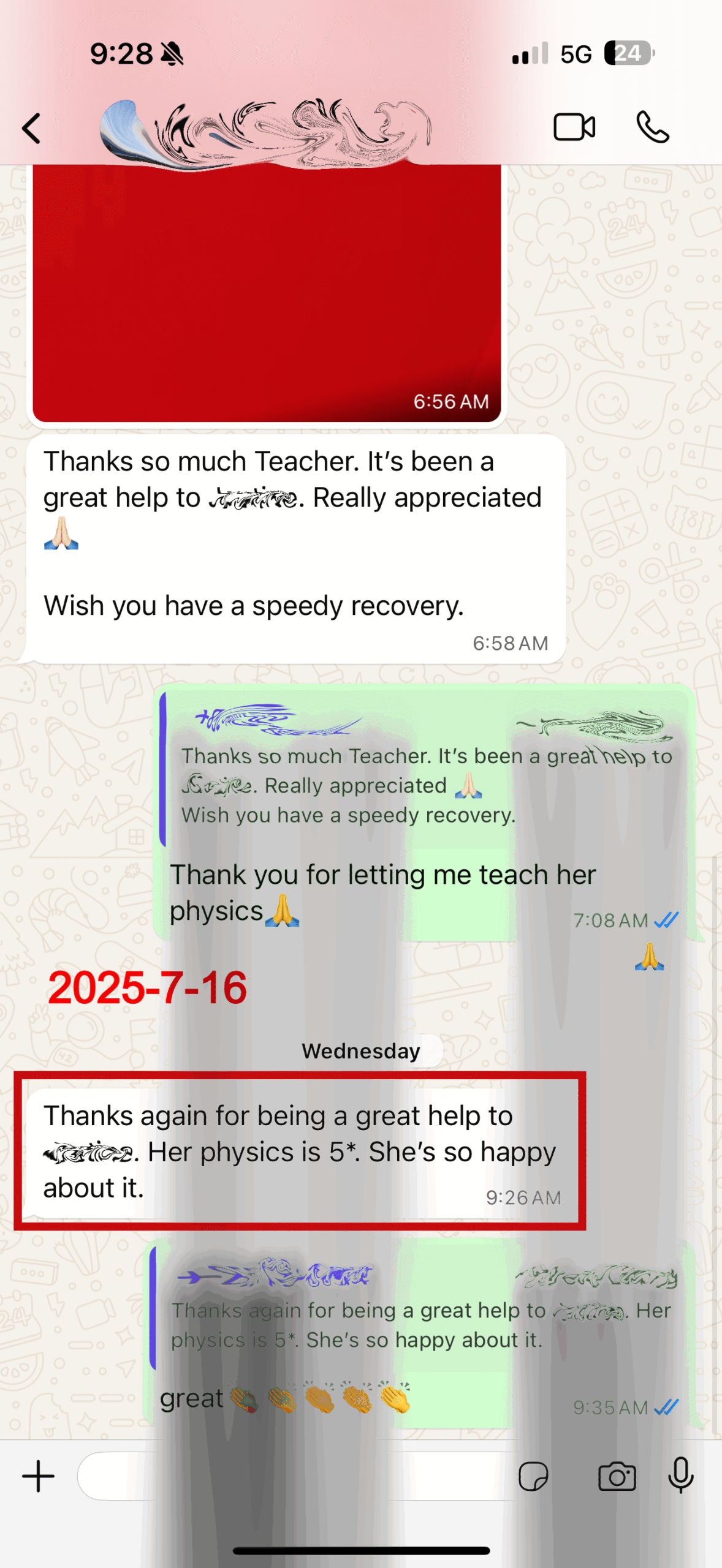 物理化學補習評價 2025-07-16